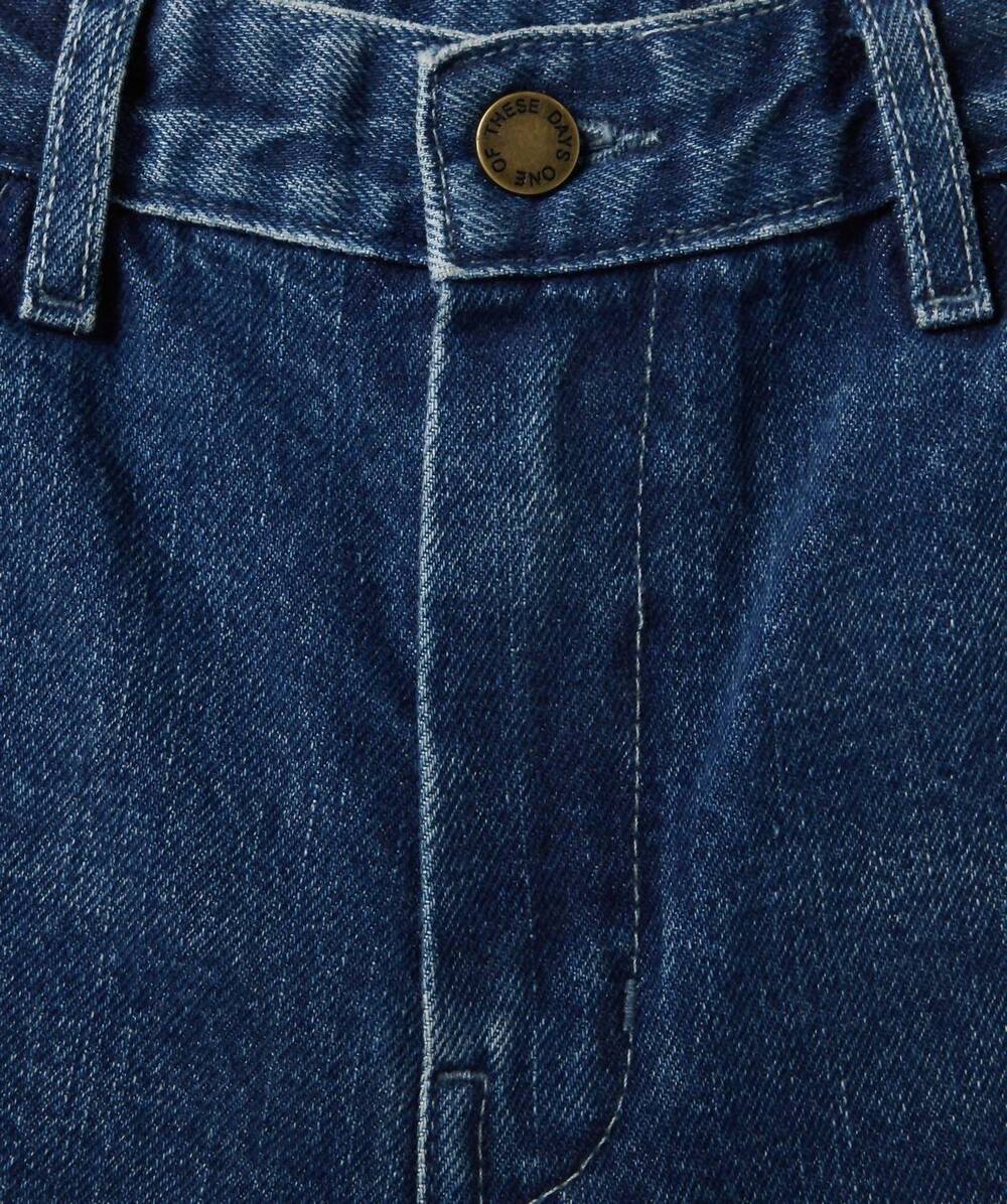 NEW ONE OF THESE DAYS painter denim shorts in indigo - Picture 5 of 5